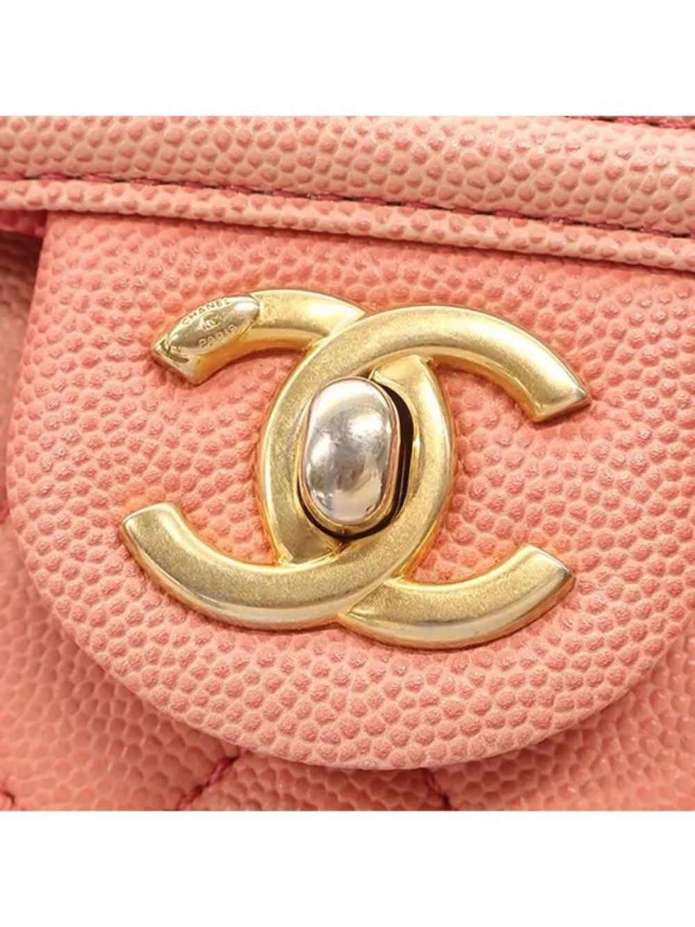 Chanel Waist Bag Sunset on the Sea Caviar Leather Pink Matte Gold Gradient 27